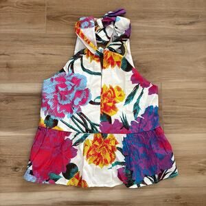 Old Navy x Christopher John Rodgers Floral Halter Top XS